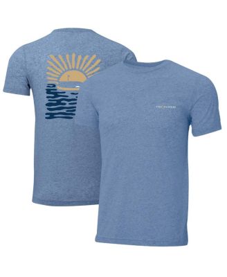 Ahead - Men's Heather Blue THE PLAYERS Island Instant Classic Tri-Blend T-Shirt