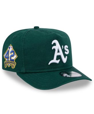 New Era - Men's Green Athletics 2025 Jackie Robinson Day Golfer Adjustable Hat