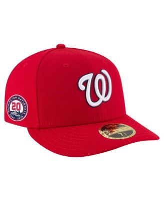 New Era - Men's&nbsp; Red Washington Nationals 20th Anniversary Low Profile 59FIFTY Hat