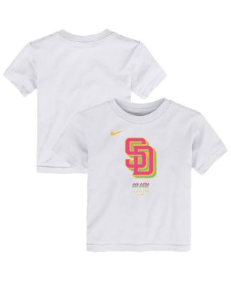 Nike - Toddler White San Diego Padres City Connect T-Shirt