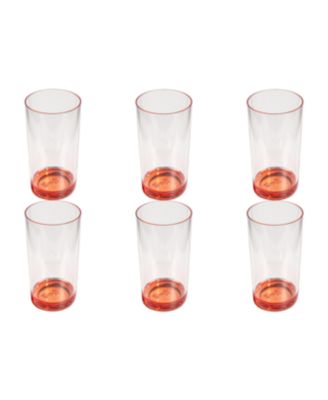 Color Base Jumbo Glasses, Set of 6