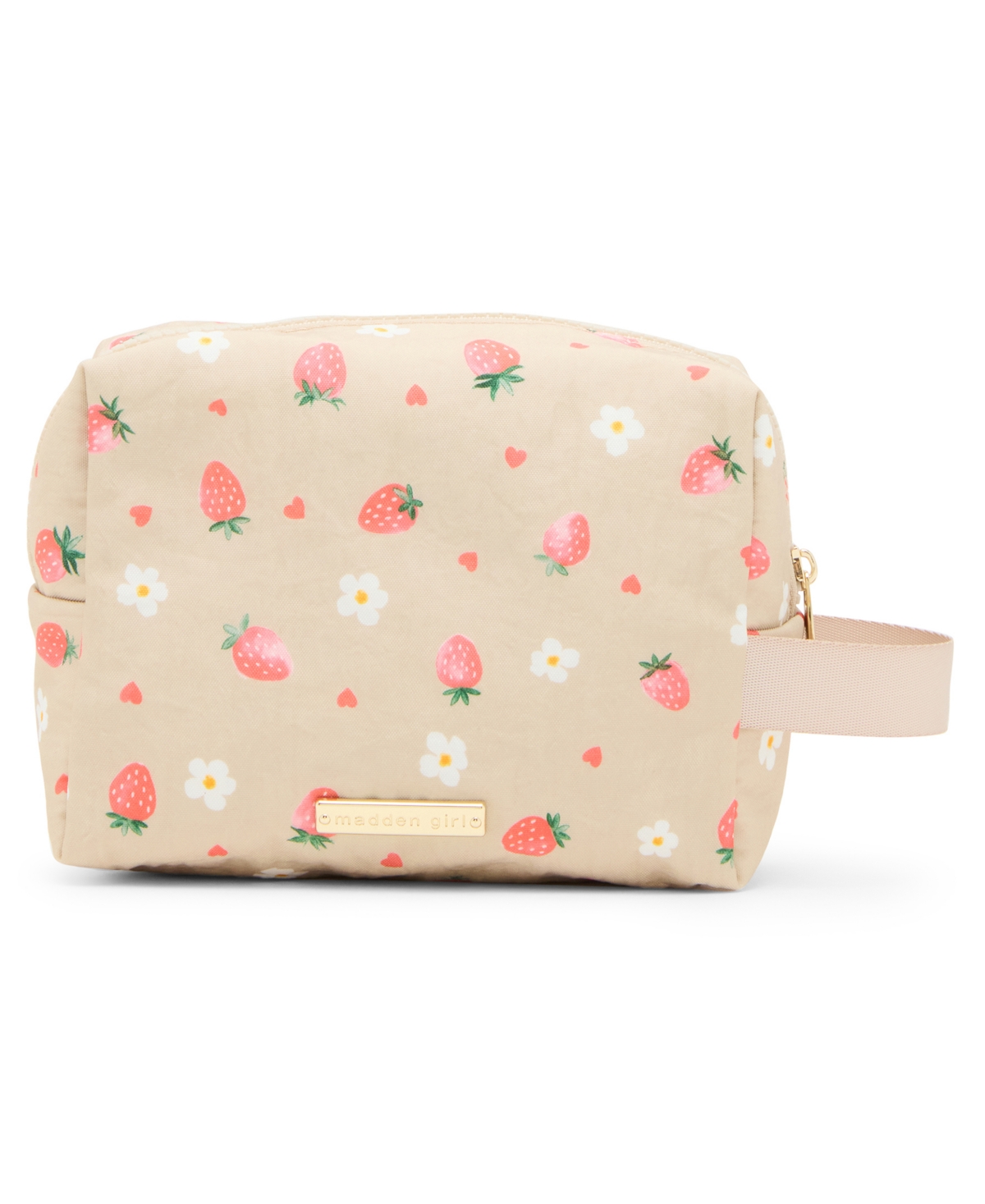 Eddie Zippered Pouch - Strawberries