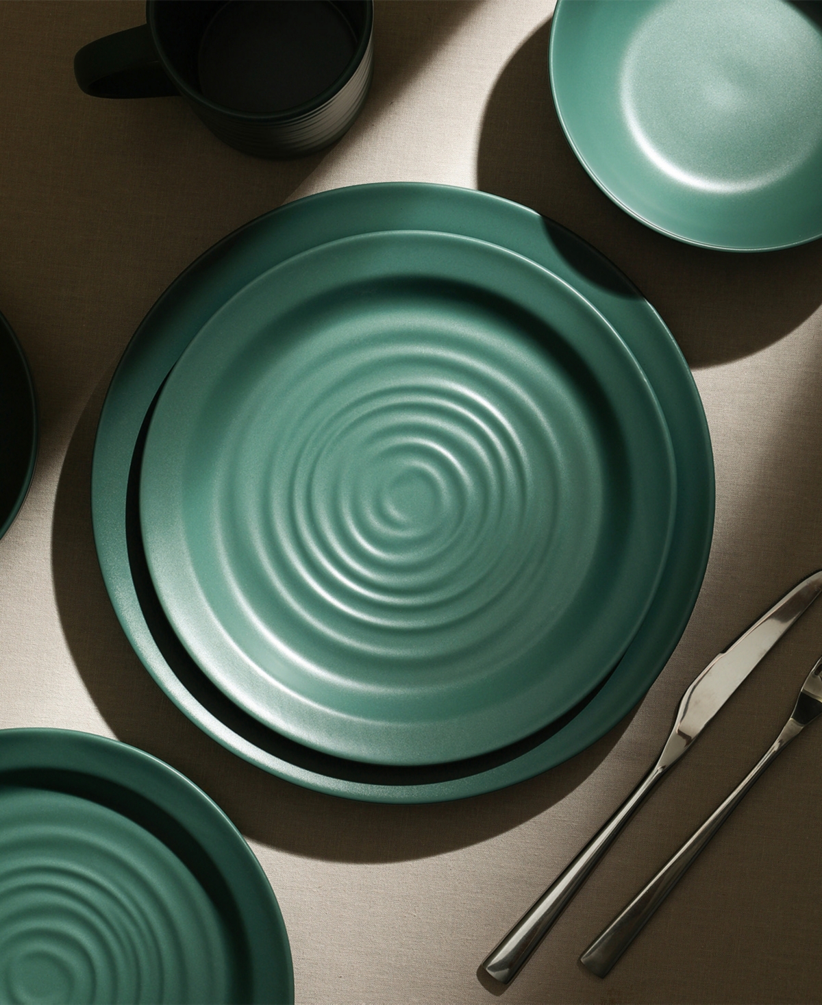Stone Lain Orbit Dinner Plates, Set of 4