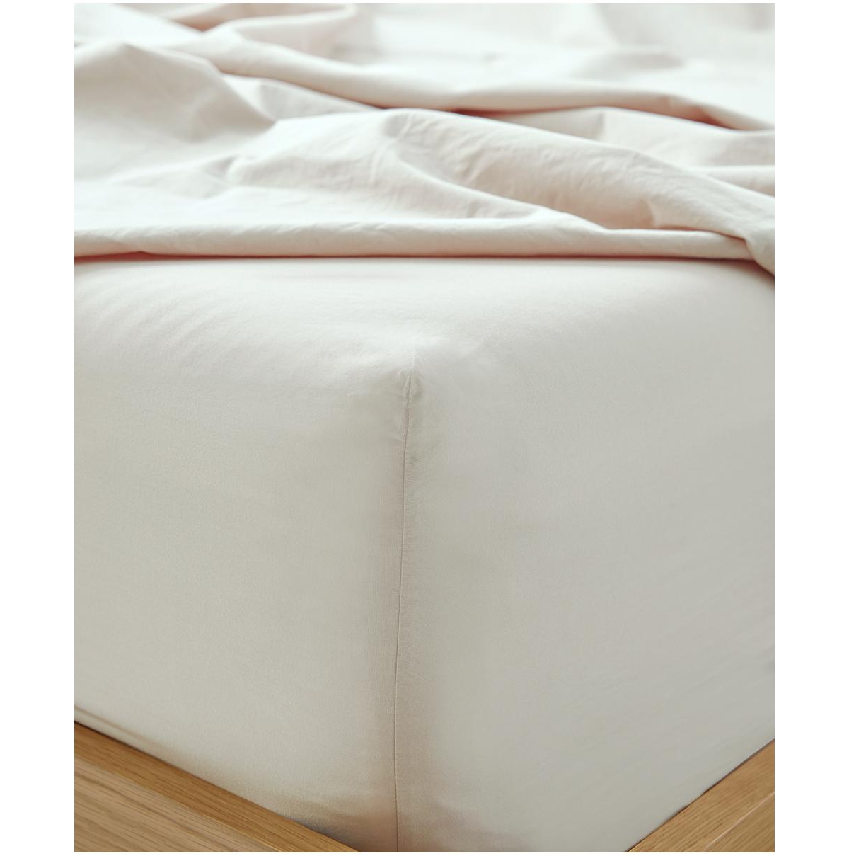 Organic Cotton Cool-Air Percale Fitted Sheet