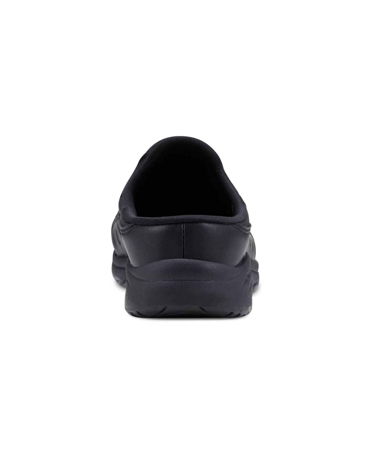 Shop Easy Spirit Women's Travel Time Slip-on Walking Mules In Black Quilt