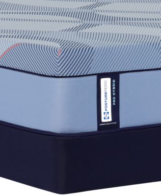 Posturepedic Hybrid Lynden 13" Medium Tight Top Mattress Set - Queen Split