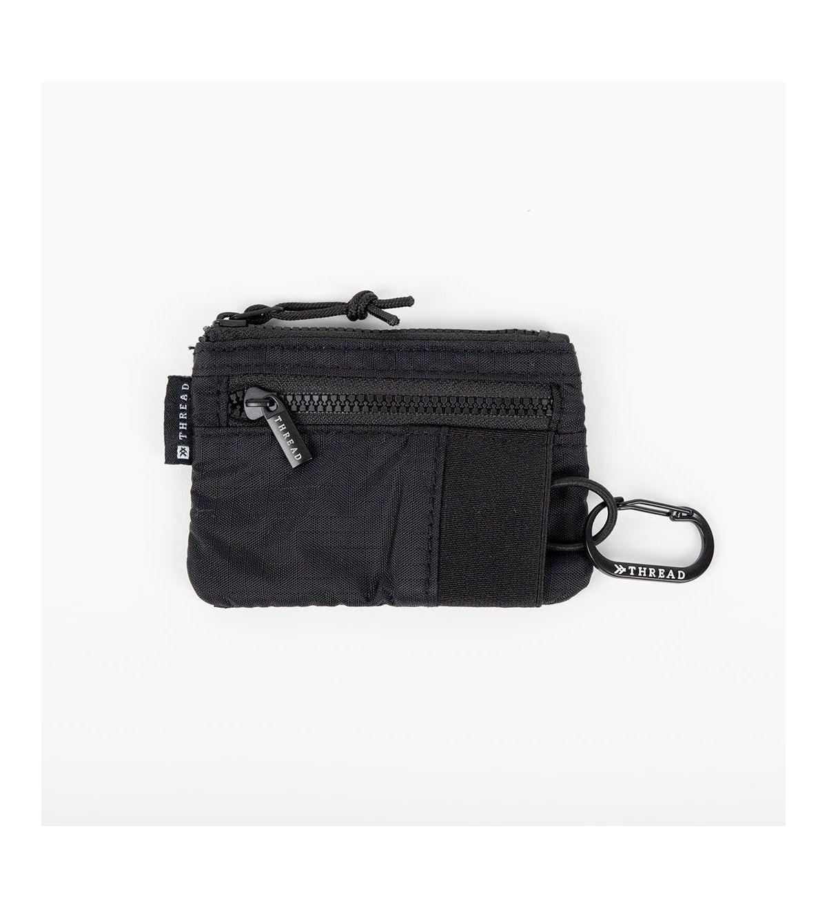 Men's Color Block Pouch Wallet - Red