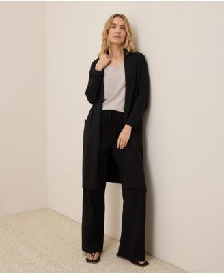 Women's Organic Cotton Cool Stretch Lounge Duster