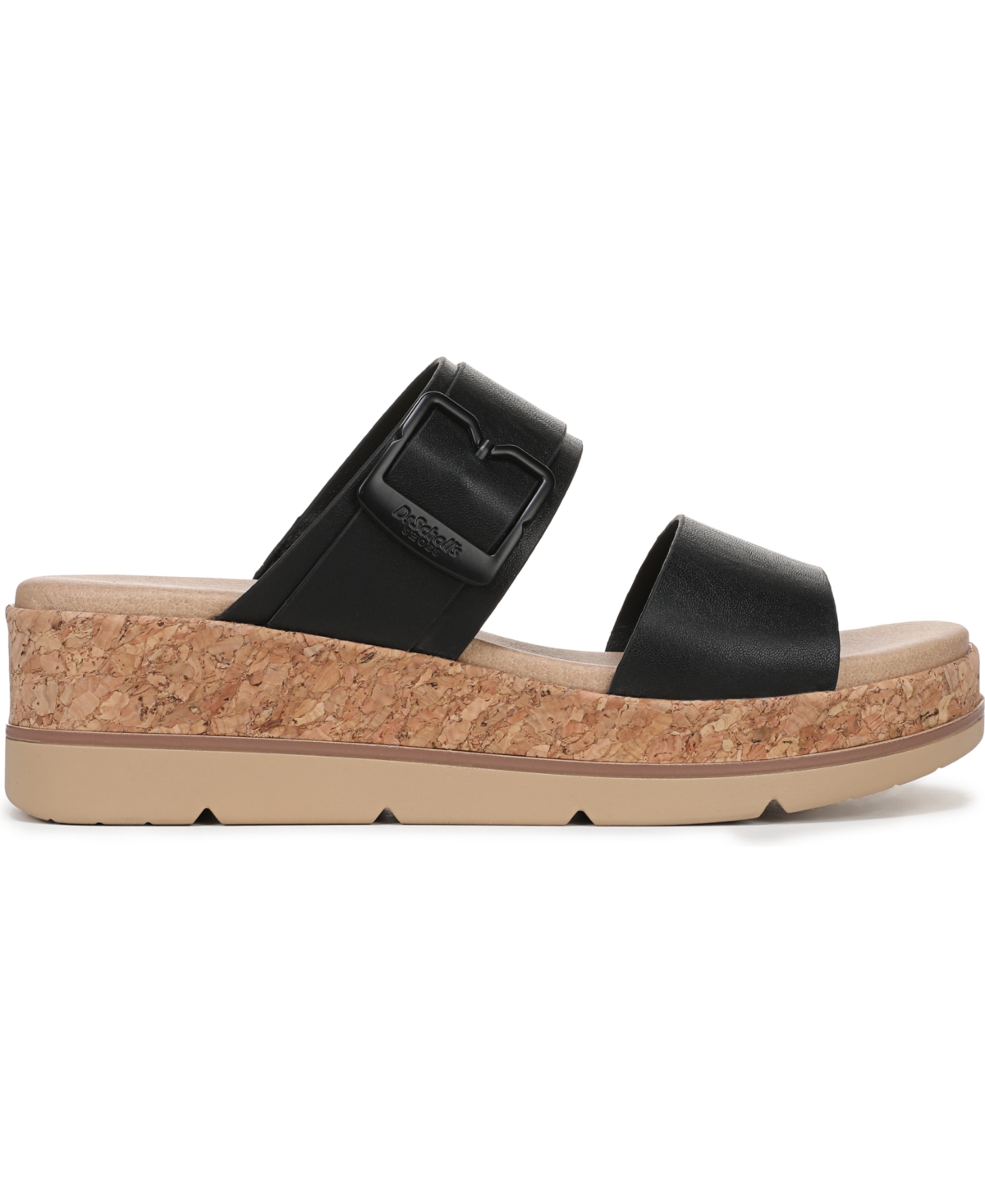 DR. SCHOLL'S WOMEN'S ONCE MORE PLATFORM SLIDE SANDALS 
