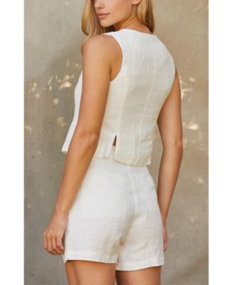 Women's Juliet Linen Vest