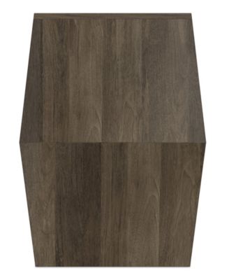 22" Mango Wood Terry Side Table