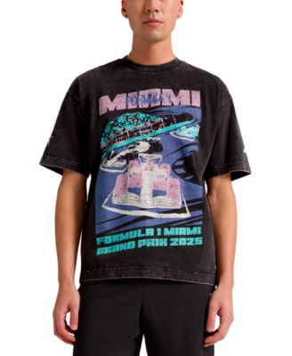 Puma - Men's True Fan Short Sleeve Miami Graphic T-Shirt