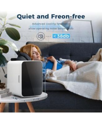 10L Mini Fridge — Compact Cosmetic & Snack Cooler for Skincare, Makeup, Drinks