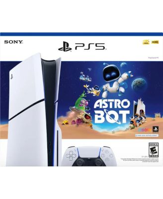 PS5 PlayStation 5 Slim Disc  Console – ASTRO BOT Bundle - White