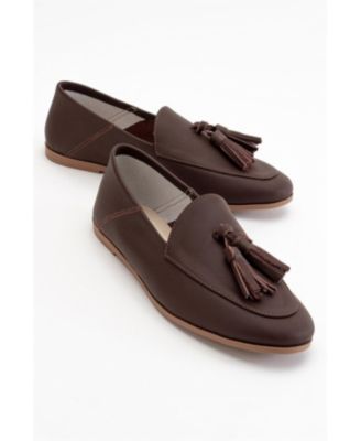 Women's Mona Soft Leather Tassel Loafer