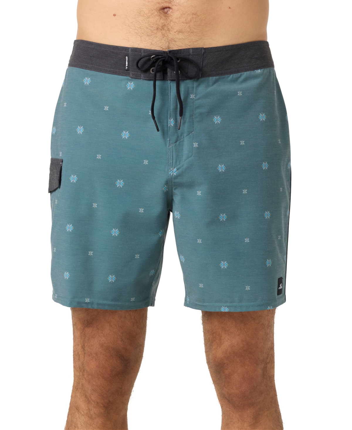 Men's Lineup BoardShorts - Balsam blue