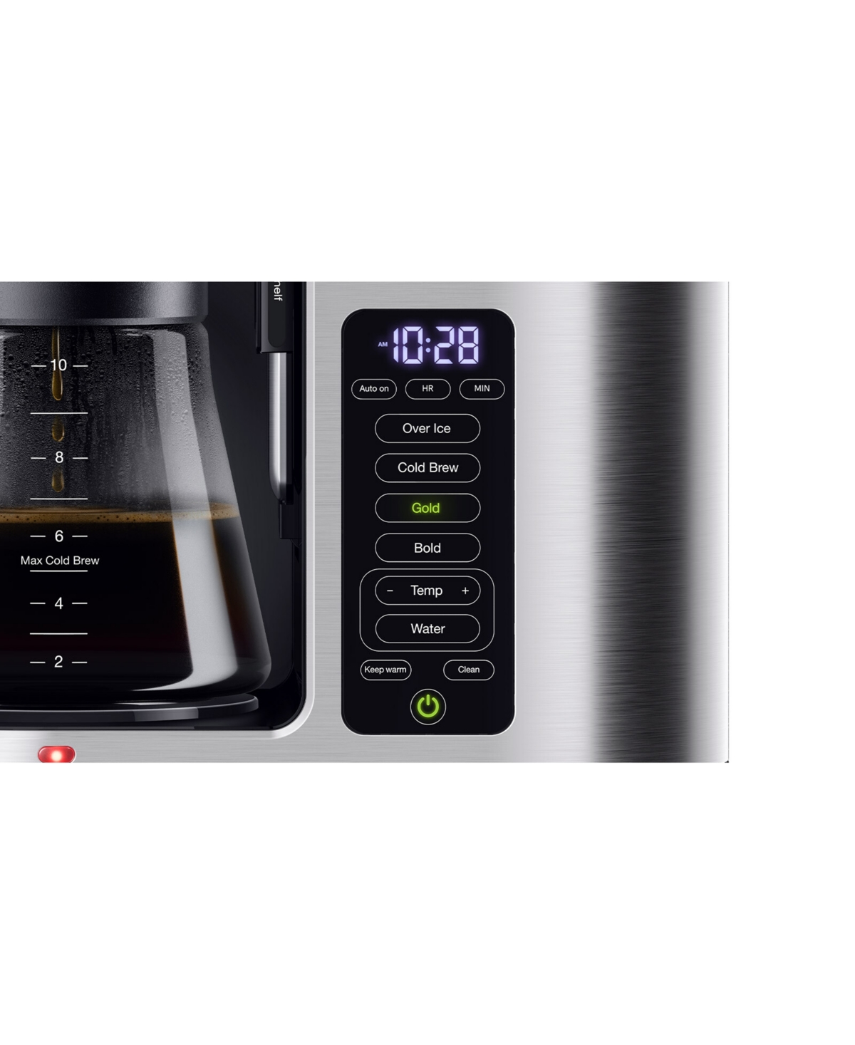 Braun Multiserve Plus 10-cup Pod-free Drip Coffee Maker, Kf9370si