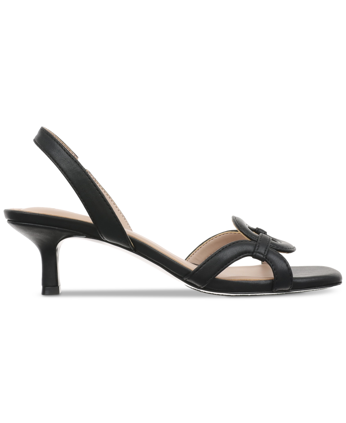 Giani Bernini Women's Alanaa Kitten Heel Dress Sandals, Created For Macy's