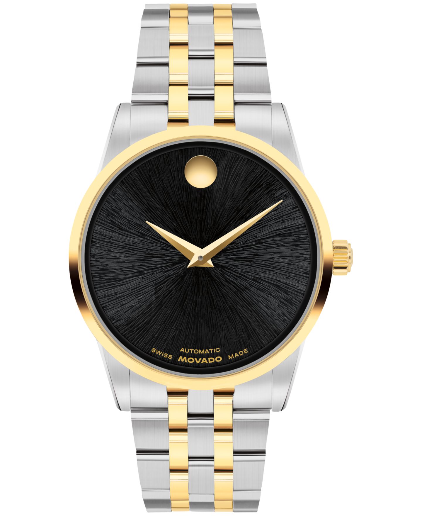 Женские часы Movado Museum Classic Swiss Automatic Stainless-Steel Yellow PVD Watch, 33mm — фото 1