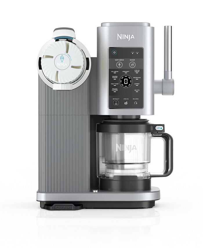 Ninja Swirl by CREAMi Ice Cream and Soft Serve Maker - Silver - ❗MAY HAVE MISSING PIECES/NEEDS CLEANING❗