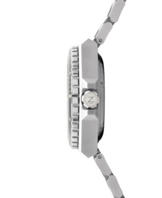 Men's Dumas Automatic Solid Stainless Steel Bracelet Watch, 44mm