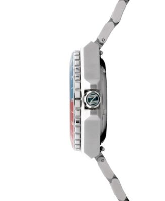 Men's Dumas GMT Automatic Solid Stainless Steel Bracelet Watch, 44mm