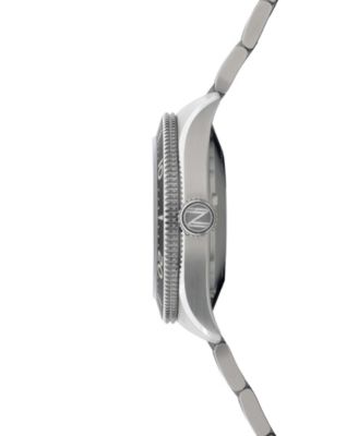 Men's Croft 42 Skeleton Automatic Solid Stainless Steel Bracelet Watch, 42mm