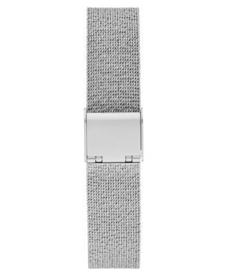 Unisex Warwick Silver Alloy Mesh Watch, 25mm