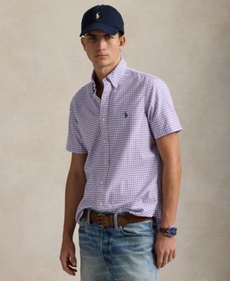 Polo Ralph Lauren - Men's Classic-Fit Gingham Oxford Shirt