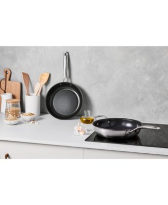 Essential Stainless Steel Nonstick 2-Pc. Frypan Set