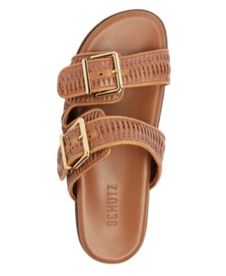 Women's Naomi Round Toe Flat Sandals