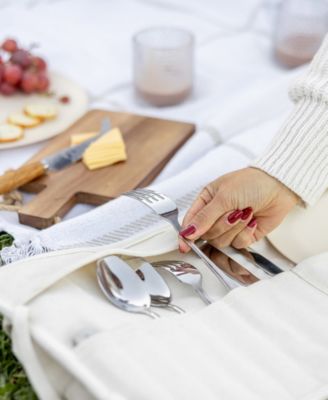 Terrabella Handwoven 15-Piece Picnic Basket