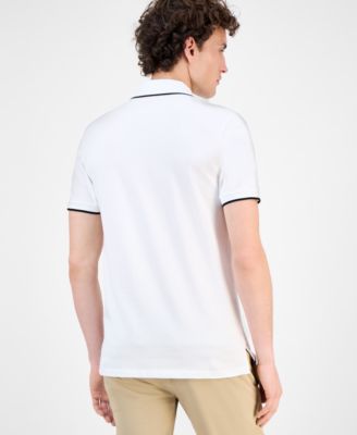 Men's Dinoso Contrast-Tip Polo Shirt