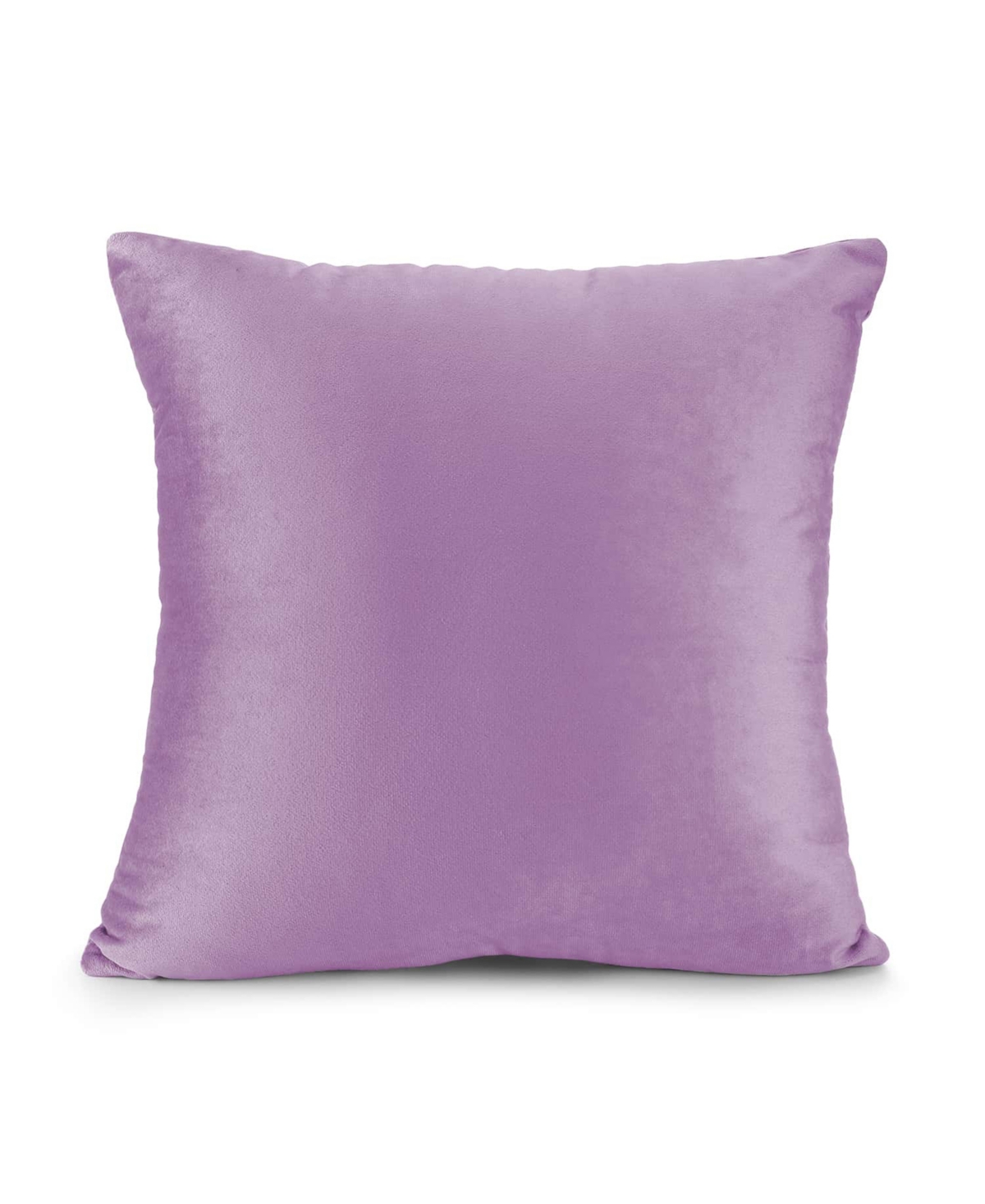 Nestl Elegant 2-pack Velvet Decorative Throw Pillows With Removeable Covers, 18" X 18" In Lavender
