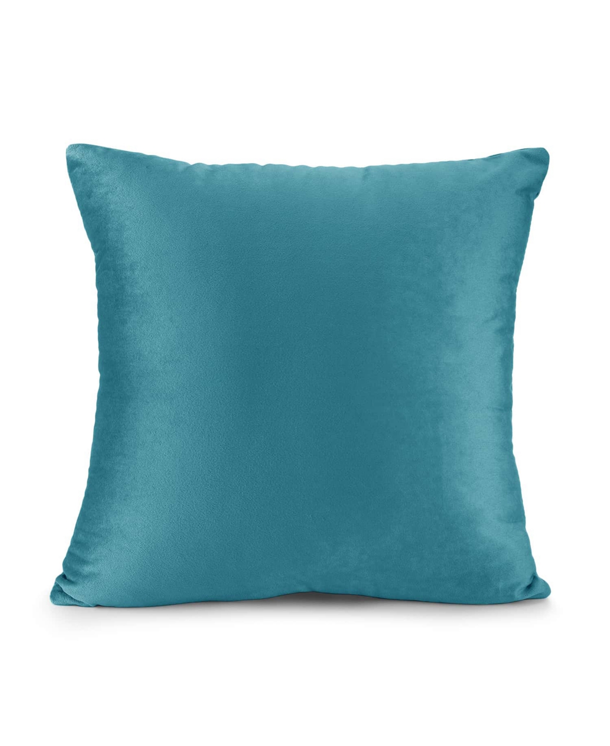 Nestl Elegant 2-pack Velvet Decorative Throw Pillows With Removeable Covers, 24" X 24" In Teal Blue