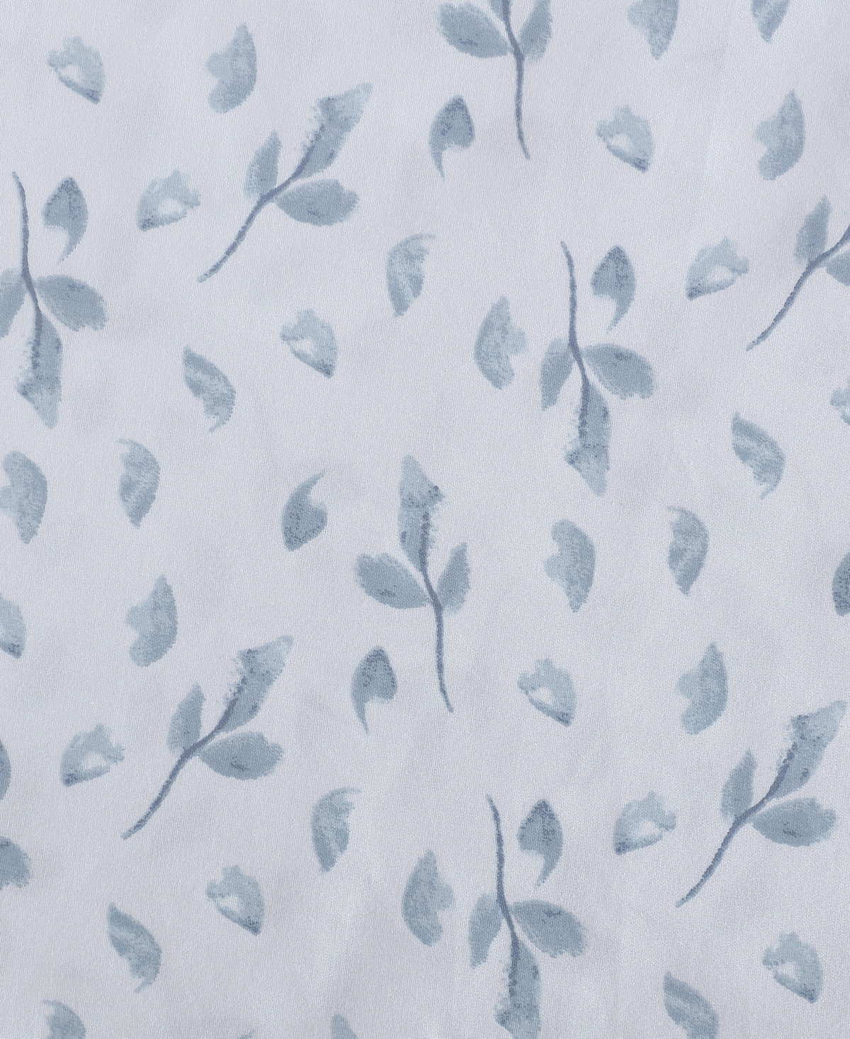 Calvin Klein Falling Petals Sheet Set In Pale Gray,blue