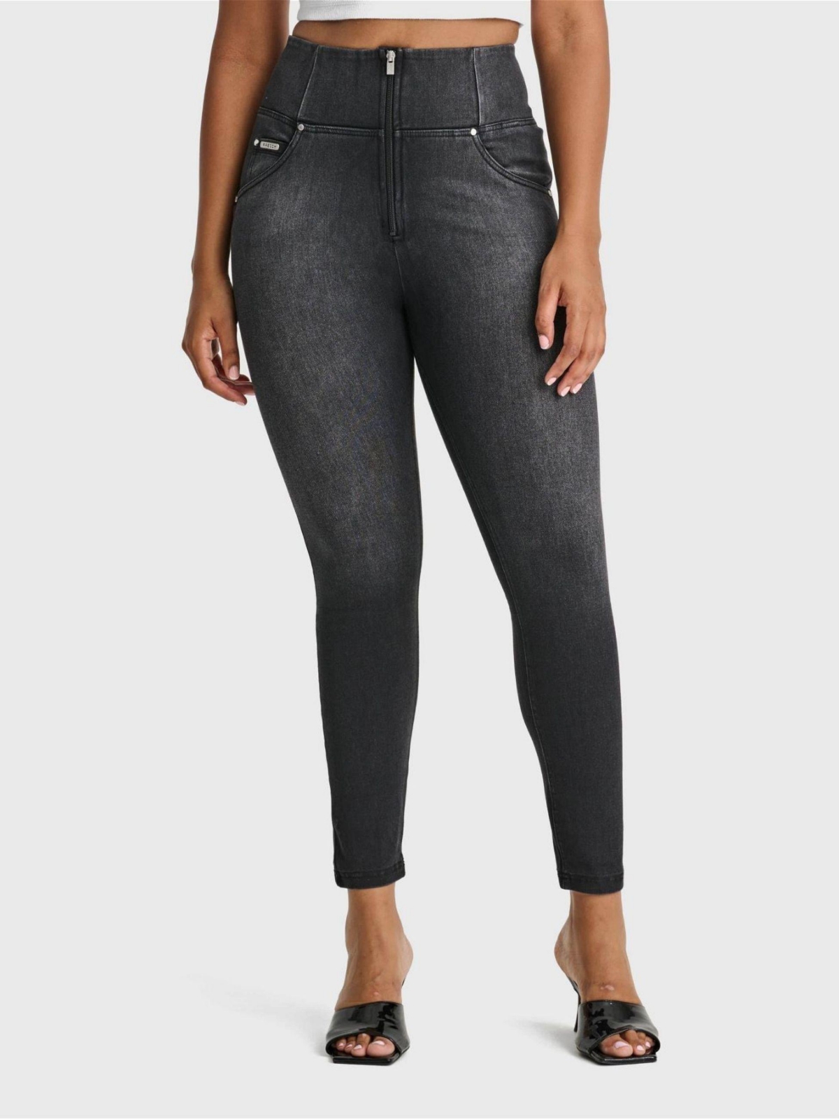 Plus Size Wr.up Snug Curvy High Waisted Jeans - Black