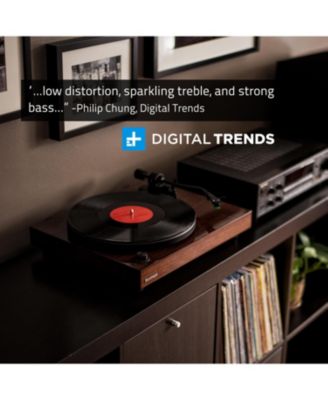 RT81 High Fidelity Turntable with AT95E Cartridge, Belt Drive, Built-in Preamp, Record Weight & Cleaning Kit