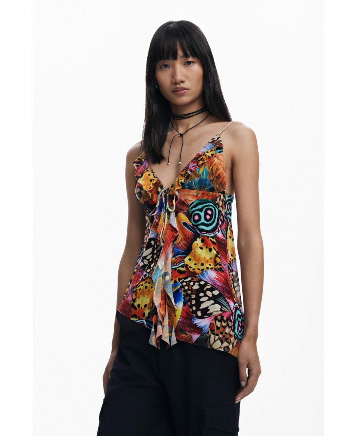 Women's T-shirt designed by Mr. Christian Lacroix - Multi