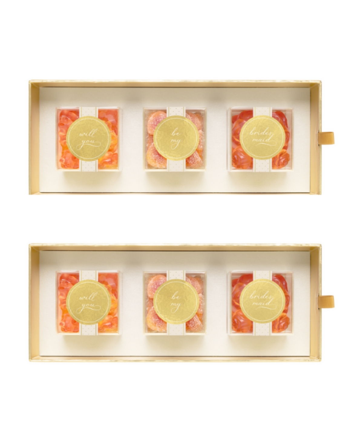 Sugarfina Will You Be My Bridesmaid 3-pc. Bento Box Duo In No Color