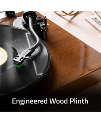 RT81+ Turntable with VM95E Cartridge, Anti-Resonant Platter, Acrylic Mat, Phono Preamp, Isolation Feet, Wood Plinth