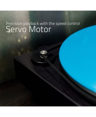 RT83 Reference High Fidelity Vinyl Turntable with Ortofon 2M Cartridge, Speed Control Motor, MDF Plinth, Isolation Feet