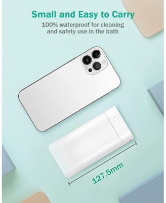 Portable Water Flosser - 4 Nozzle Types, 3 Modes, IPX7 Waterproof, 1100mAh Battery, Essential for Travel Oral Care