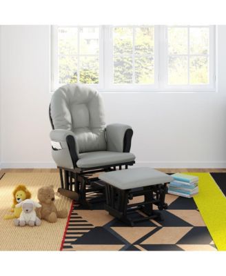 Hoop Glider and Ottoman