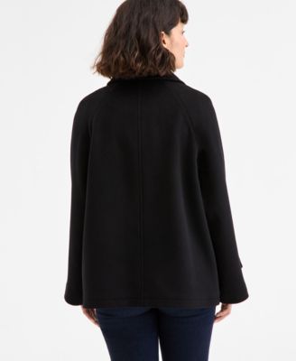 Women's Collared Button-Front Coat, Exclusively at Macy's
