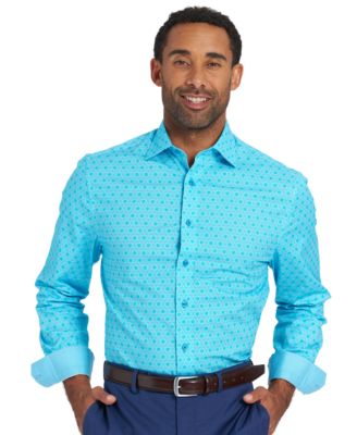 Men's Hexagon Star Dress Shirt