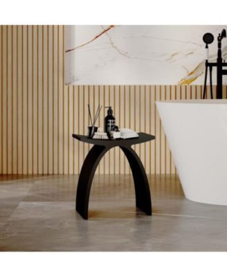 Freestanding Solid Surface Bathroom Shower Stool