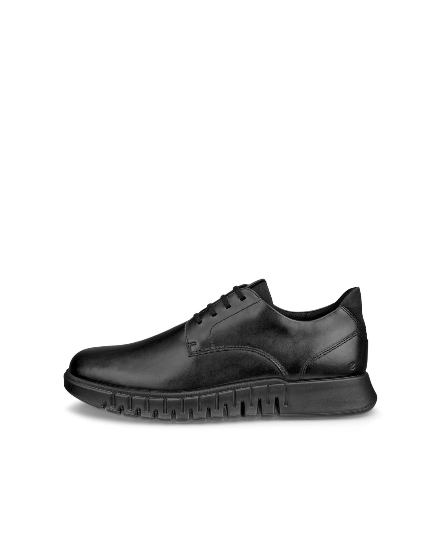 Мужские туфли ECCO Gruuv Hybrid Plain Toe Derby, цвет: Чёрный — фото 3