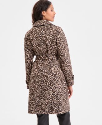 Women's Single-Breasted Belted Trench Coat, P/XXS-XXL