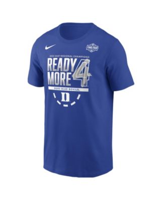 Nike - Men's Royal Duke Blue Devils 2025 NCAA Men's Basketball Tournament March Madness Final Four Locker Room T-Shirt